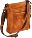 Maverick Schultertasche Original Small 21 x 25 x 5.5 cm, Cognac