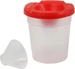 Creativ Company Wasserbecher Rot/Semitransparent
