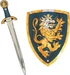 Liontouch Edler Ritter Spielzeugschwert & Schild, Blau