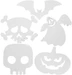 Creativ Company Pappfiguren Halloween