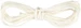 Creativ Company Kerzendocht 3 m x 9 mm, Weiss
