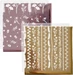 Creativ Company Folie Transferblatt 15 x 15 cm, 2 Stück, Bordeaux/Gold