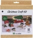 Creativ Company Deko-Bastelset Bügelperlen Bio mit 5 Weihnachtsmotiven