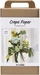 Creativ Company Bastelset Krepppapier Blumenstrauss, Mehrfarbig
