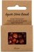Creativ Company Perlen-Set Achatstein Orange Gebrannt, Rot, 6-10 mm