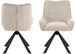 AC Design Eddie-Esszimmerstuhl Juto-Stoff, staubbraun 24