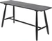 Villa Collection Bank Bast 90 x 45 cm, Schwarz