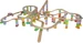 Alpha BoosterZ TrackConnectors - All inclusiv Set Large ( Bio-Schienen- & Steine-Verbinder)