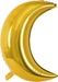 Partydeco Folienballon Moon Gold