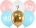 Partydeco Luftballons Baby Shower Boy or Girl - 6 Stk.