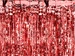 Partydeco Partyaccessoire Vorhang 90 x 250 cm, Rot
