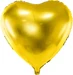 Partydeco Herzballon Gold 61cm