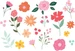 Partydeco Tatouages - Fleurs