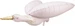 Partydeco Foil balloon Stork, 103x60 cm, light pink (1 pkt / 1 pc.)