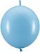Partydeco Luftballon Hellblau 33 cm, 20 Stück