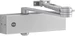 Yale Türschliesser mit Feststellarm, Serie 5500 Silber