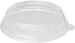 Duni rPET Deckel 600 ml Transparent rPET 170x170x35