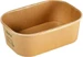 Biopak Salat-Schale Brick Box Medium 750 ml, Braun, 50 Stück
