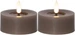 Star Trading LED Teelicht 2 Pack Flamme Flow