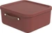 Rotho Aufbewahrungsbox Maloja 20 l, Iron rot