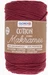 Glorex Wolle Makramee Cotton 2 mm, 250g, Bordeaux