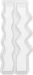 Glorex Kerzengiessform Welle Zickzack 23 x 2.8 x 2.5 cm