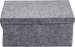 Diaqua Aufbewahrungsbox Stone 31 x 21 x 14 cm, Grau