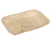 Naturesse Tallerken 24x16x2.5 cm Rektangulaer Bionedbrydelig Palmeblad,25 stk/pk