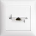 Feller EDIZIOdue Telefondose UP 1x RJ45, Detailfarbe: Weiss, Montage
