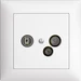 Feller MM-Dose 11dB Edizio UP Gr. I