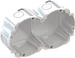 Agro Hohlwanddose Quickbox H1 gr. 1x2/2x1