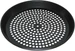 Stronghold Pizzablech gelocht 30 cm Schwarz
