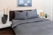 Cocon Duvetbezug Satin 160 x 210 cm, Graphit