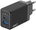 Onit USB-Wandladegerät Dual QC4+ 65 W GaN Schwarz