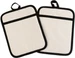 FTM Topflappen 2 Stück, Beige