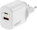 Onit USB-Wandladegerät Dual 1C1A 25 W GaN Weiss
