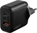 Onit USB-Wandladegerät Triple 2C1A 45 W GaN Schwarz
