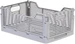 Cocon Klappbox 30.5 x 20.5 x 12.5 cm, Grau