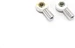 OEM Kugelgelenk Aluminium M3 x 18 mm, 2 Stück