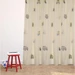 Kindervorhang.ch Tagvorhang Happy mit Faltenband 140 cm x 240 cm