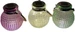 GuGus Windlicht Solar Glas 3er Set