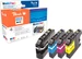 Peach Tinte Brother LC-225/7XL BK, C, M, Y