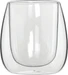 Bialetti Becher Verona 80 ml, 2 Stück, Transparent, Material