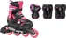 Rollerblade Inline-Skates Microblade Combo Schwarz/Pink, 28-32