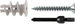 Fischer 503807 Unidübel UX 5X30 R NV