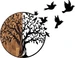 Wallxpert Birds Tree