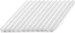 Dremel Transparente Klebestifte, Mehrzweck, niedrige Temperatur, 65 g, Ø 7mm (12 Stück)
