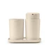 Brabantia Seifenspender-Set ReNew Set 250 ml, Beige
