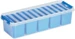Sunware Q-line Aufbewahrungsbox mit 7 Baskets 3,5L transparent blau