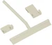 Aquanova Duschabzieher Arvid Linen, Wischbreite: 25 cm, Faltbar